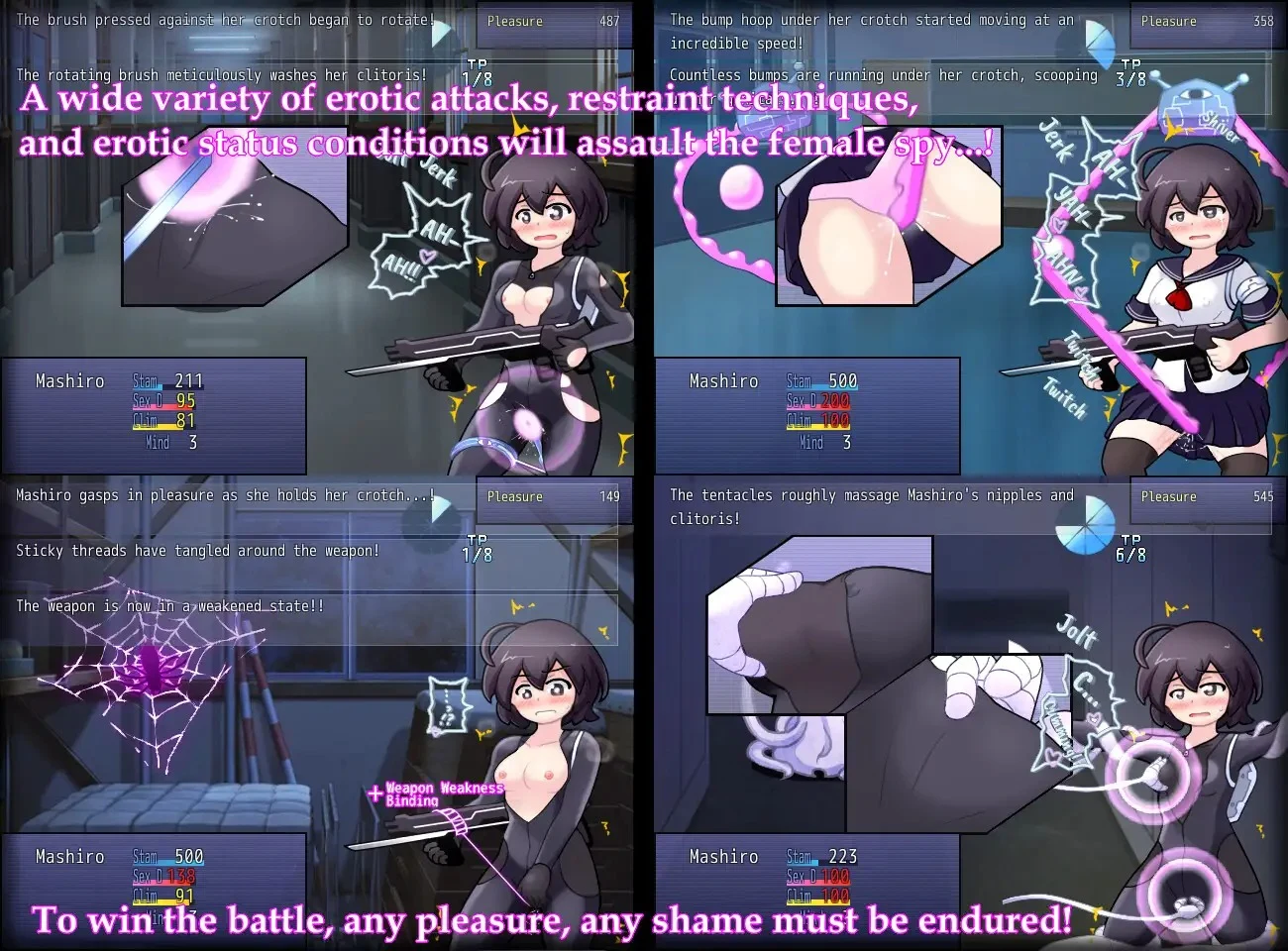 EP38 Female Spy Undercover Investigation: Holy Sex Academy screenshot 2