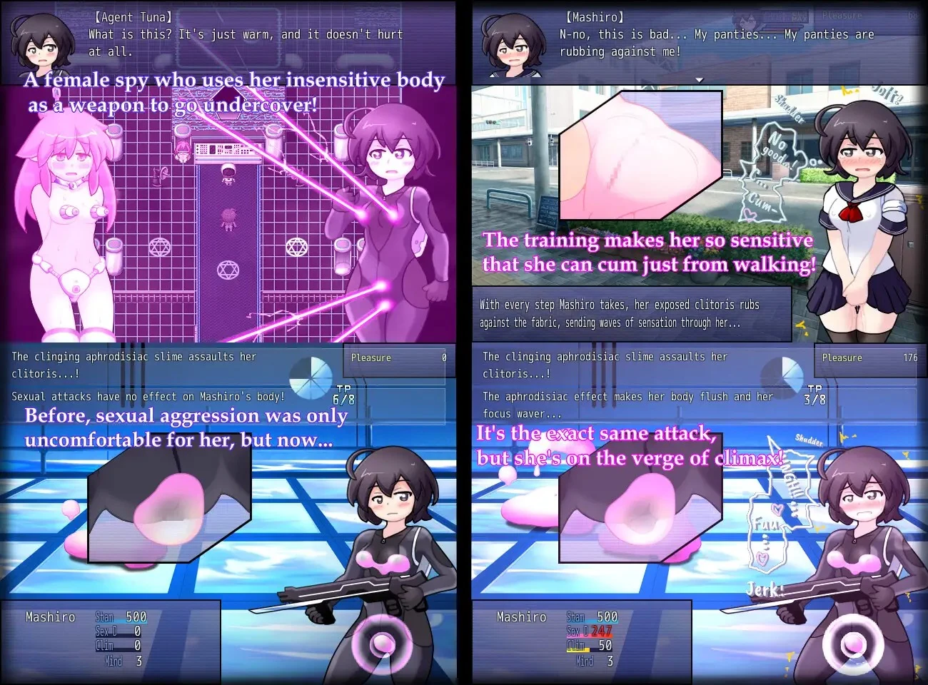 EP38 Female Spy Undercover Investigation: Holy Sex Academy screenshot 4